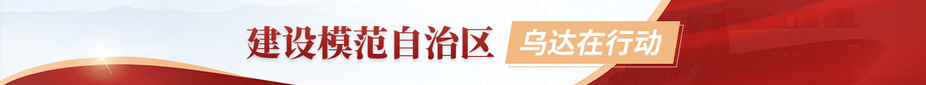 建设模范自治区，乌达在行动